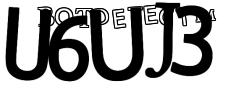 Retype the CAPTCHA code from the image